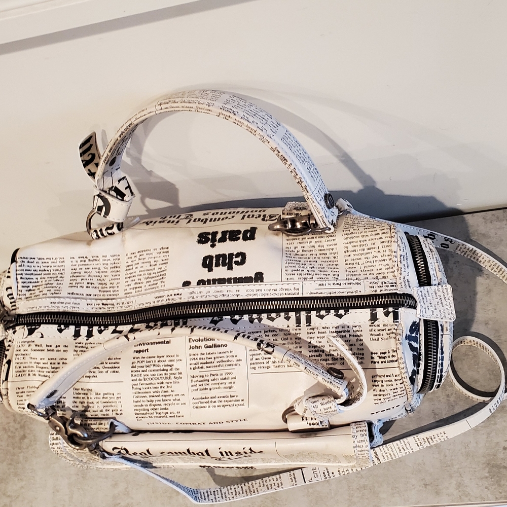 GALLIANO GAZETTE CHUNKY BAG - Picture 4 of 16